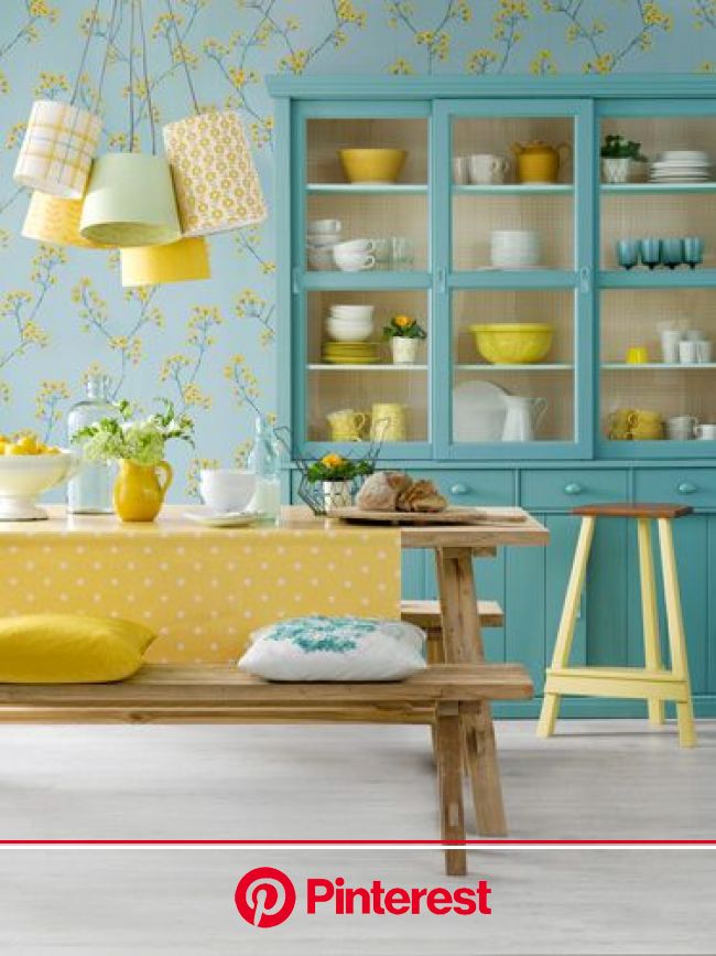 6 Secrets to Sunny Style | Kitchen wallpaper, House design, Decor