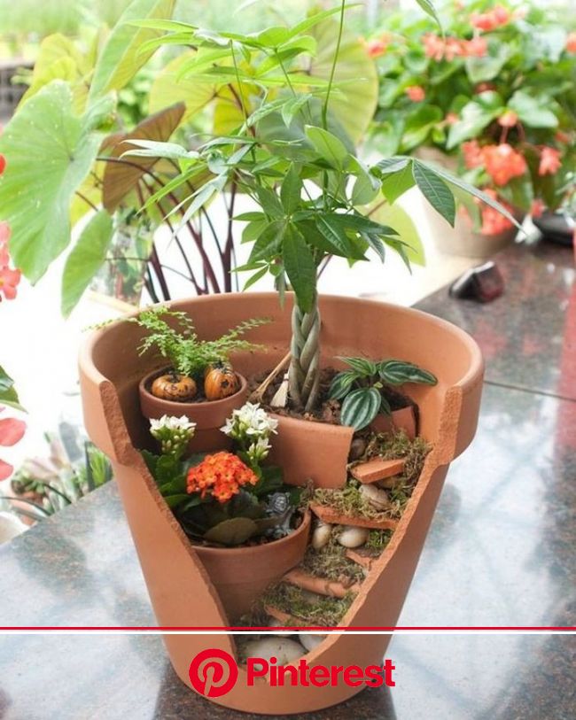 割れた植木鉢も 美しく蘇る ブロークン ポット プロジェクトが面白い ルビデコ ミニチュアガーデン ガーデニング 植木鉢 Painless Life