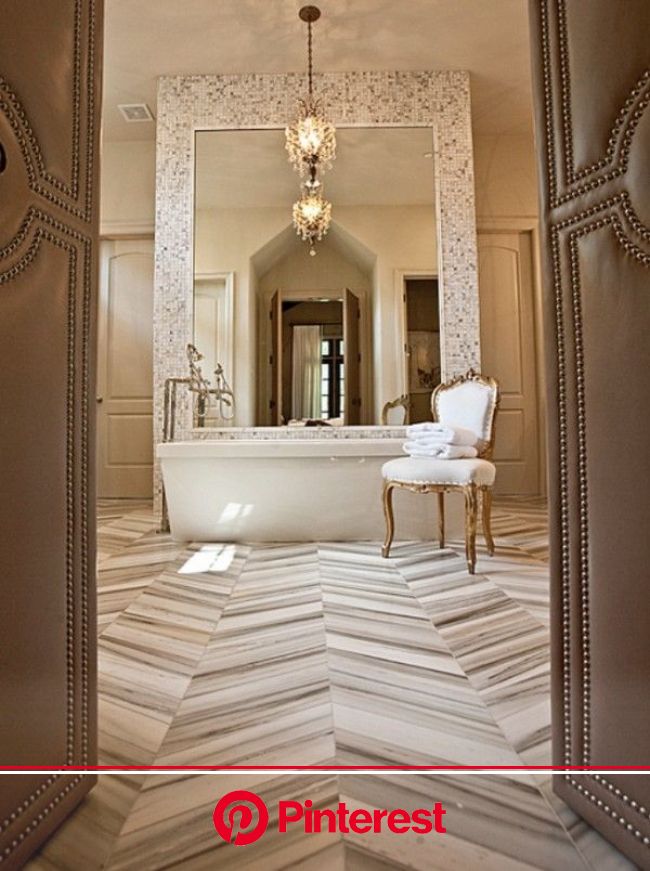 Trending in Bathroom Decor: Colorful Chevron Patterns | Herringbone tile floors, Floor design, Bathroom design