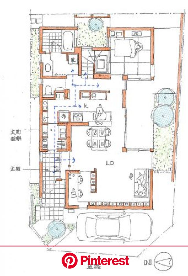 間取り成功例37坪 家族のつながりを大切にした温かく優しい家 2 間取り 35坪 間取り 家 Painless Life