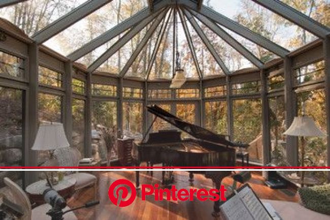 Woodland Retreat - Interior Aluminum Conservatory - Transitional - Greenhouses - Richmond - by Town and Country Conservatories | Houzz | House design,